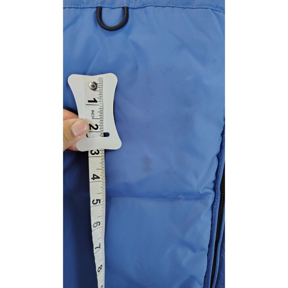 Cinch Tech Men's Reversible Quilted Puffer Vest Blue & Yellow Large - Picture 8 of 12